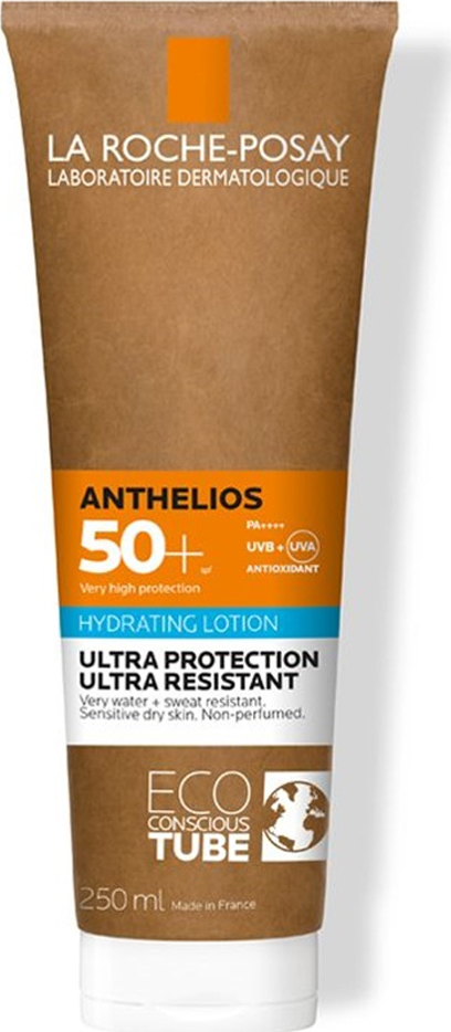 LA ROCHE POSAY - Anthelios Hydrating Lotion SPF50+ Αντηλιακό Γαλάκτωμα Προσώπου - Σώματος για Όλη την Οικογένεια 250ml