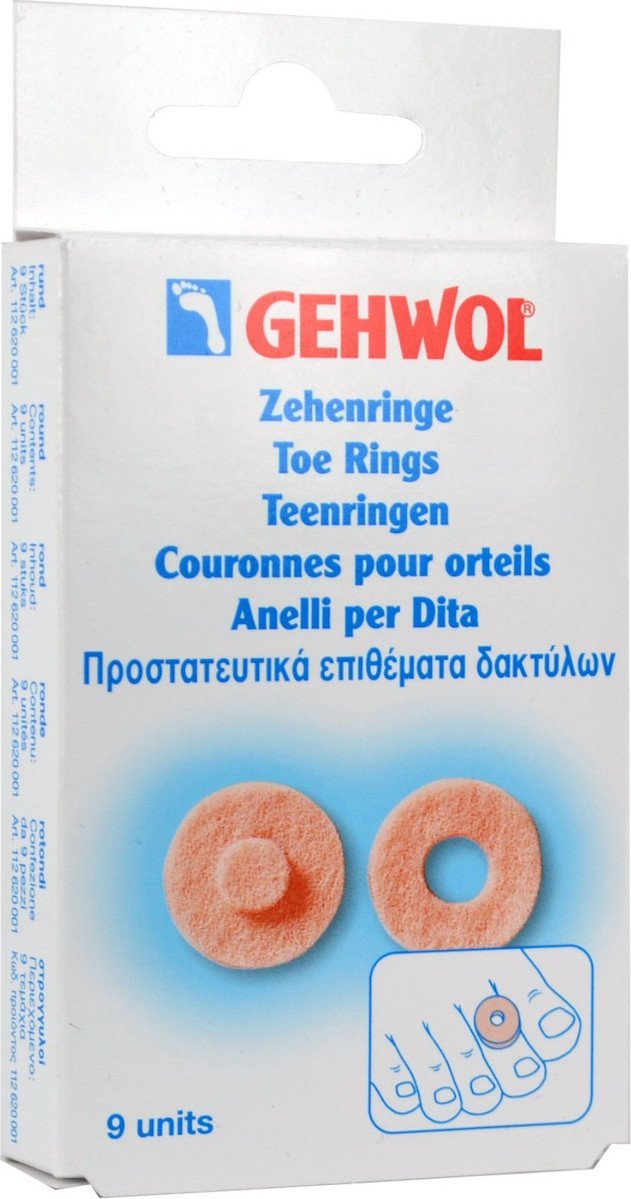 GEHWOL - Bunion Ring Round Στρογγυλός Προστατευτικός Δακτύλιος για τα Κότσια 9τμχ