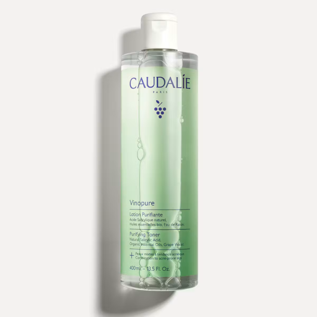 CAUDALIE - Vinopure Purifying Toner Lotion Τόνωσης Προσώπου για Λιπαρές - Μικτές Επιδερμίδες 400ml