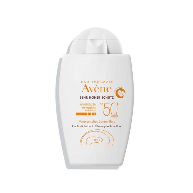 AVENE - Eau Thermale Fluide Mineral Ορυκτό Αντηλιακό Προϊόν με Ματ Τελείωμα SPF 50+ 40ml