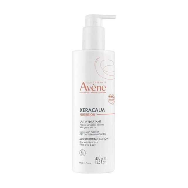 AVENE - XeraCalm Nutrition Moisturizing Lotion Ενυδατική & Καταπραϋντική Λοσιόν για Πρόσωπο & Σώμα, 400ml