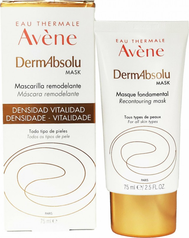 AVENE - DermAbsolu Αντιγηραντική Μάσκα Προσώπου Για Λάμψη Πυκνότητα & Ενυδάτωση 75ml