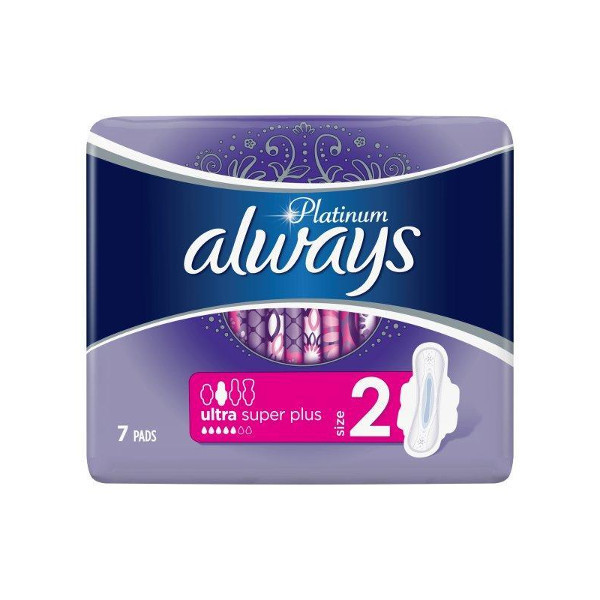 ALWAYS - Platinum Ultra Super Plus Size 2, 7τμχ