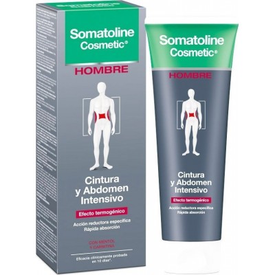 SOMATOLINE COSMETIC - Man Tummy and Abdomen Intensive Αδυνατίζει την Περιοχή της Κοιλιάς και της Μέσης 250ml