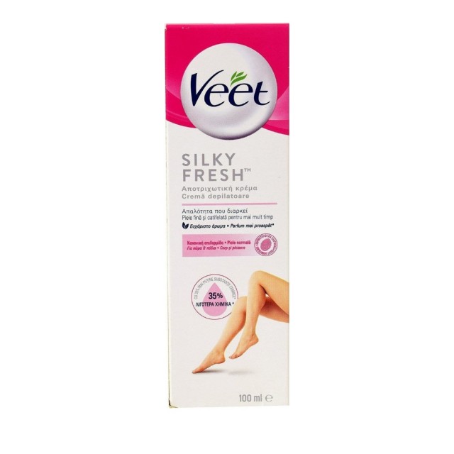 VEET - Silky Fresh Κρέμα Αποτρίχωσης Για Κανονικές Επιδερμίδες 100ml