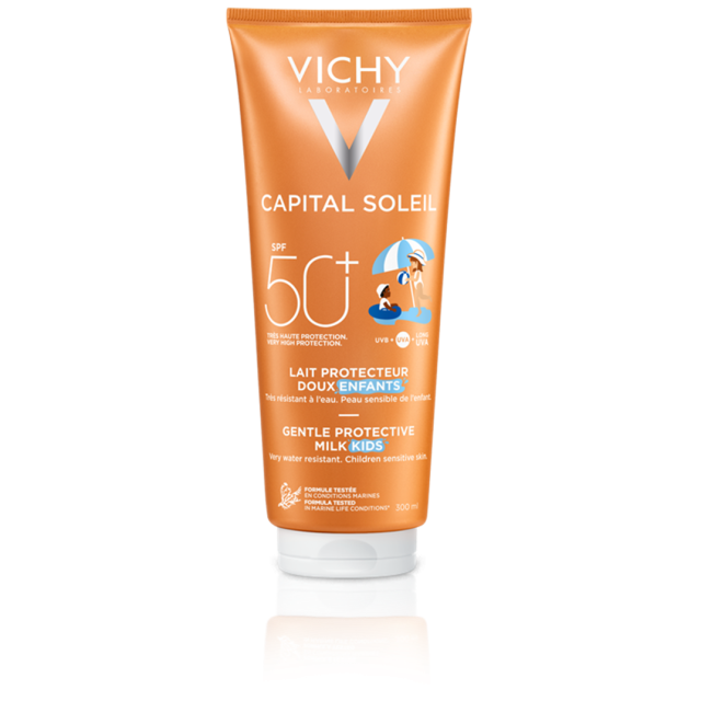 VICHY - Capital Soleil Παιδικό Αντηλιακό Γαλάκτωμα για Πρόσωπο & Σώμα SPF50 300 ml