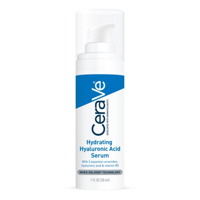 CERAVE - Hydrating Hyaluronic Acid Serum Oρός Eνυδάτωσης με Yαλουρονικό Oξύ & Ceramides & Βιταμίνη B5 30ml