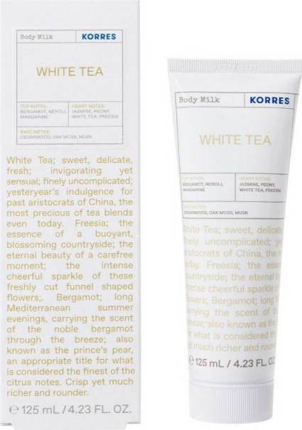 KORRES - Body Milk White Tea Ενυδατικό Γαλάκτωμα Σώματος, 125ml