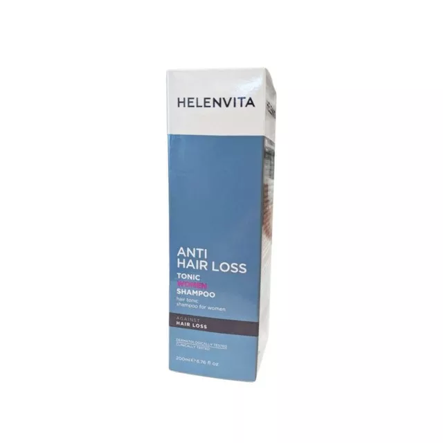 HELENVITA - Anti Hair Loss Tonic Women Shampoo Τονωτικό Σαμπουάν για Γυναίκες Κατά της Τριχόπτωσης 200ml