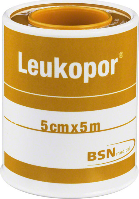 LEUKOPOR - Αυτοκόλλητη Υποαλλεργική Επιδεσμική Ταινία 5cm x 5m