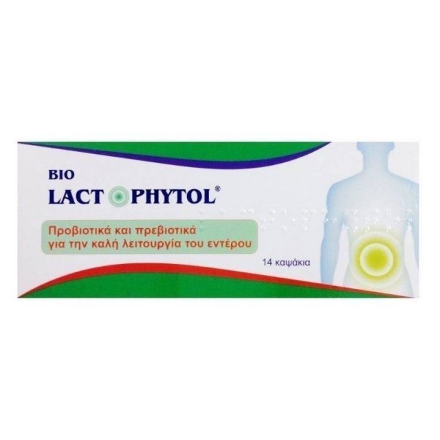 MEDICHROM - Bio Lactophytol Προβιοτικά Και Πρεβιοτικά Για Τη Λειτουργία Του Εντέρου  14 Κάψουλες