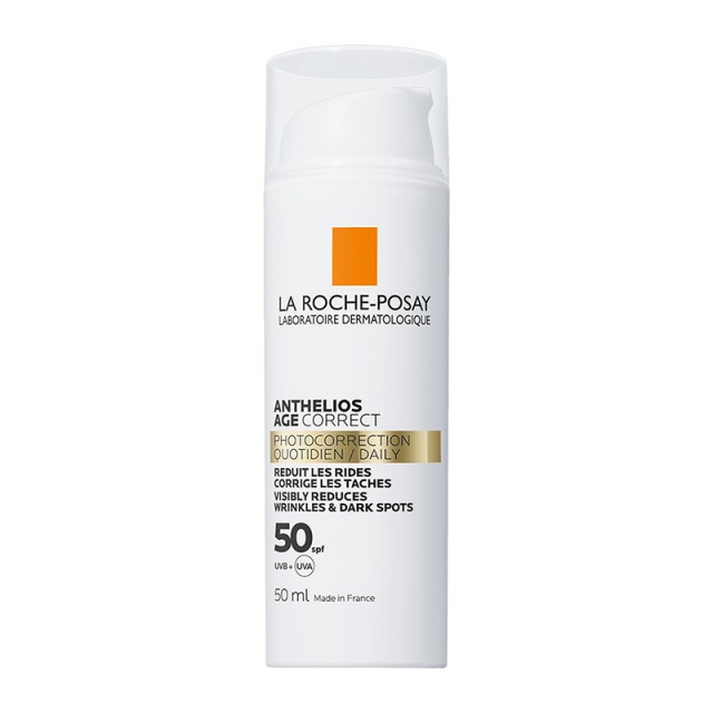 LA ROCHE POSAY - Anthelios Age Correct Photocorrection Daily Light Cream SPF50 Αντηλιακή Κρέμα Eνάντια της Φωτογήρανσης 50ml