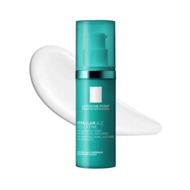 LA ROCHE POSAY - Effaclar A.Z. Gel-Κρέμα Προσώπου κατά των Ατελειών και της Γήρανσης, 40ml