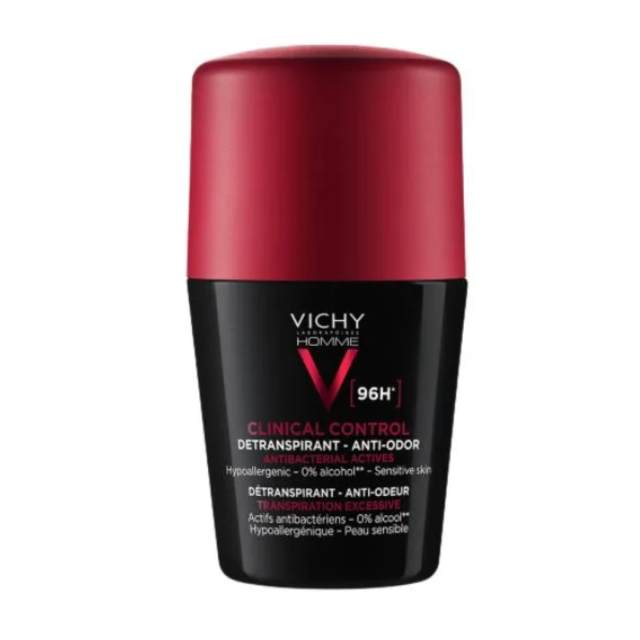 VICHY - Homme Clinical Control 96h - Ανδρικό Αποσμητικό Roll On 50ml
