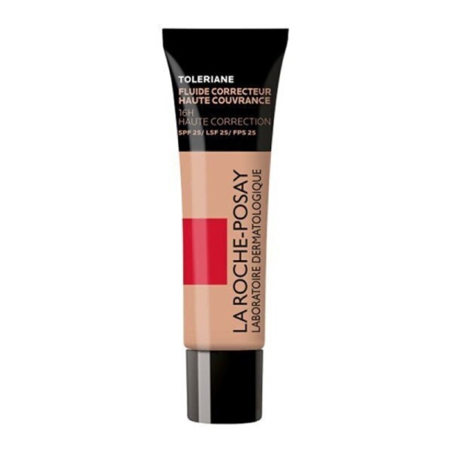 LA ROCHE ROCHE - Toleriane SPF25 Full Coverage Corrective Fluid Foundation No.9,5 για Άμεση Πολύ Υψηλή Κάλυψη 30ml