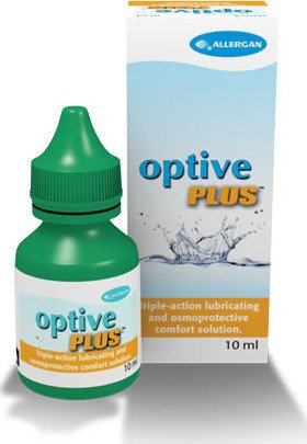 ALLERGAN - Optive Plus Λιπαντικές Οφθαλμικές Σταγόνες Τριπλής Δράσης 10ml