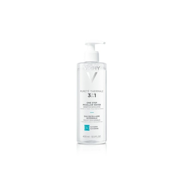 VICHY - Purete Thermale Mineral Micellar Water Νερό Καθαρισμού Προσώπου Για Ευαίσθητες Επιδερμίδες 400ml