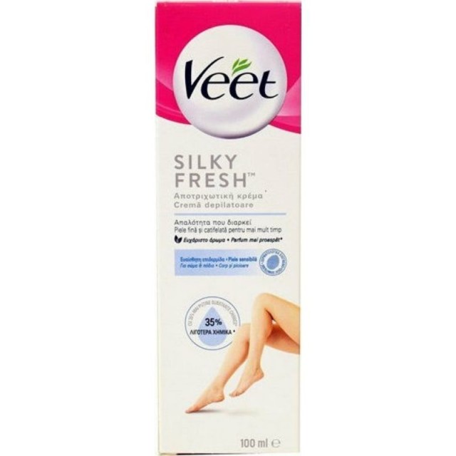 VEET - Silky Fresh Αποτριχωτική Κρέμα για Ευαίσθητες Επιδερμίδες 100ml