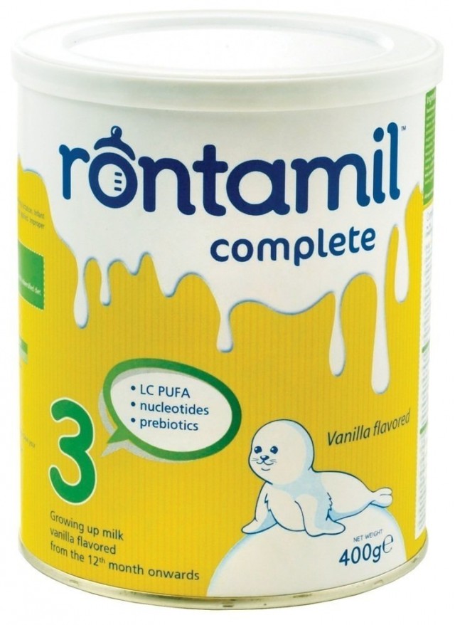 RONTAMIL - Comlete 3 Γάλα Για Παιδιά Από Τον 12ο Μήνα 400gr