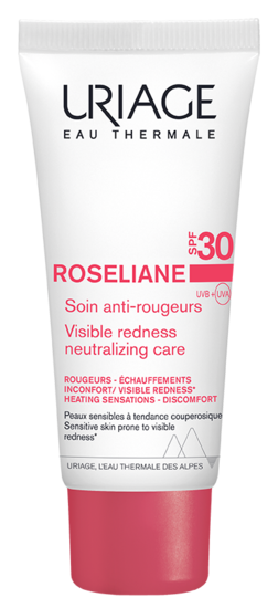 URIAGE - Roseliane Visible Redness-Neutralizing Care Ενυδατική Προστατευτική Κρέμα SPF30 40ml