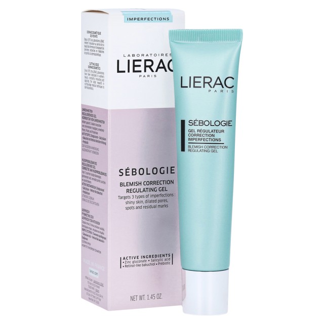 LIERAC - Sebologie Blemish Correction Regulating Gel Διόρθωσης Ατελειών 40ml