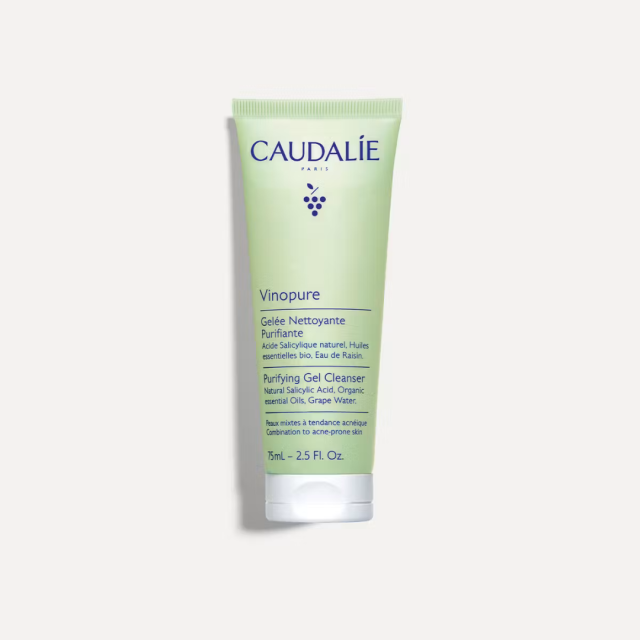 CAUDALIE - Vinopure Purifying Gel Cleanser - Gel Καθαρισμού Προσώπου για Μικτή έως Λιπαρή Επιδερμίδα 75ml