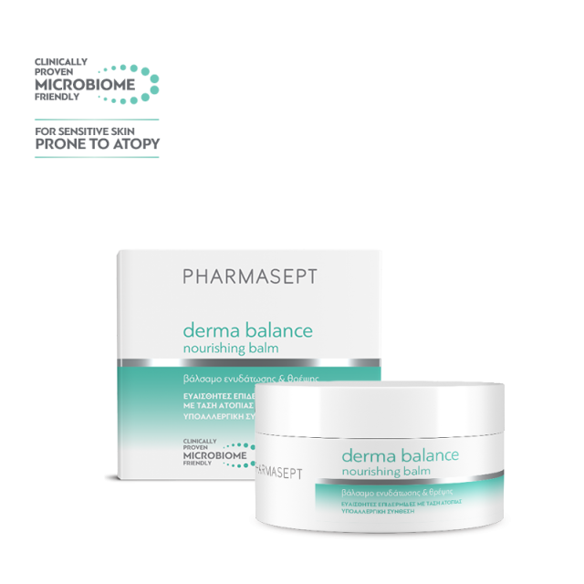 PHARMASEPT - Derma Balance Nourishing Balm - Ενυδατικό Balm Προσώπου & Σώματος για Ξηρές Επιδερμίδες με τάση Ατοπίας 250ml