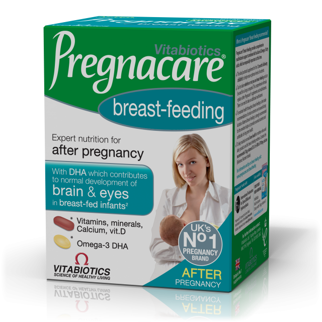 VITABIOTICS - Pregnacare breast-feeding Συμπλήρωμα με Συνδυασμό Θρεπτικών Συστατικών για την Περίοδο του Θηλασμού 84tabs