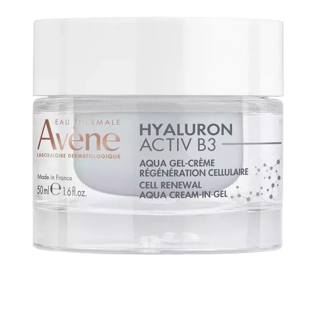 AVENE - Hyaluron Activ B3 Cell Renewal Gel Cream Αντιγηραντική Κρέμα Τζελ Προσώπου με Υαλουρονικό Οξύ Κυτταρικής Αναγέννησης 50ml
