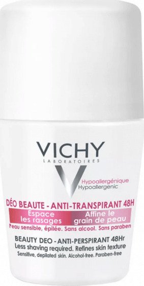 VICHY - Deodorant Ideal Finish Αποσμητικό Roll-on  48ωρης Προστασίας 50ml