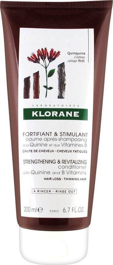 KLORANE - Conditioner a la Quinine & Edelweiss Bio Μαλακτική Κρέμα Μαλλιών με Κινίνη 200ml