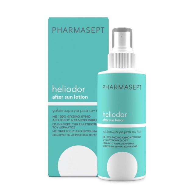 PHARMASEPT - Heliodor Moisturizing & Soothing After Sun Lotion Γαλάκτωμα σε Μορφή Spray για Μετά την Έκθεση στον Ήλιο 200ml