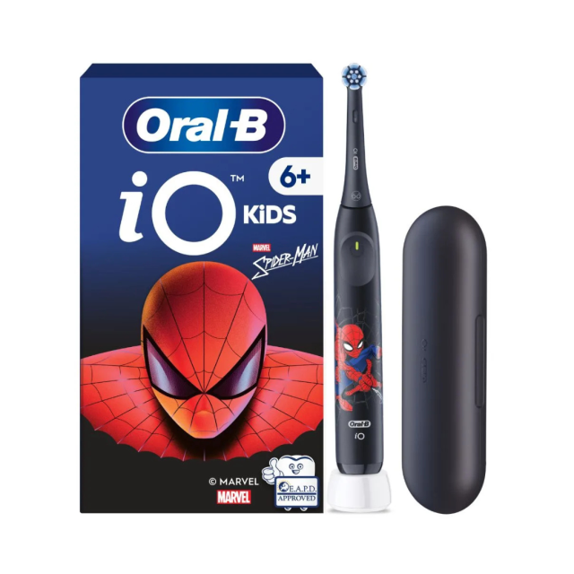 ORAL-B - iO Kids 6+ Marvel Spiderman Παιδική Ηλεκτρική Οδοντόβουρτσα με Θήκη Ταξιδιού