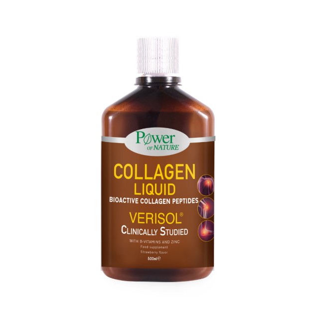 POWER HEALTH -  Platinum Collagen Liquid - Πόσιμο Συμπλήρωμα Διατροφής με Βιοενεργά Πεπτίδια Κολλαγόνου 500ml