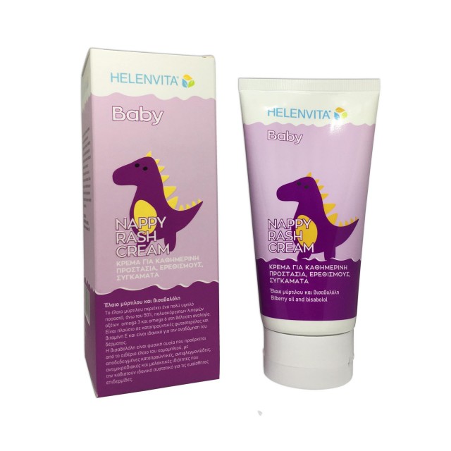 HELENVITA - Baby Nappy Rash Cream Κρέμα για την Καθημερινή Προστασία από Ερεθισμούς & Συγκάματα 150ml