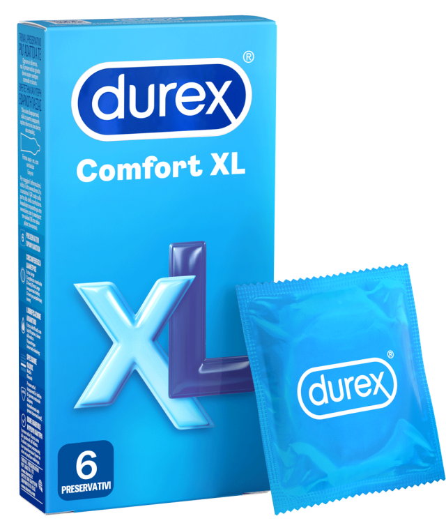 DUREX - Comfort XL Προφυλακτικά Για Μεγαλύτερη Άνεση 6τμχ
