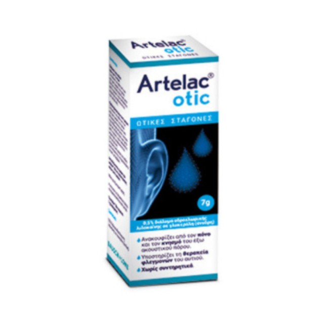 BAUSCH & LOMB - Artelac Otic Ωτικές Σταγόνες, 7g