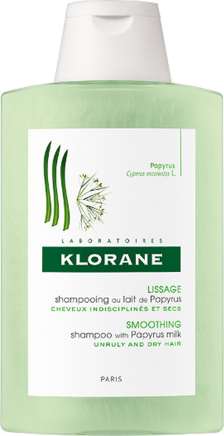 KLORANE - Shampoo Lait de Papyrus Σαμπουάν με εκχύλισμα από γαλάκτωμα πάπυρου για λεία και μεταξένια μαλλιά 200ml