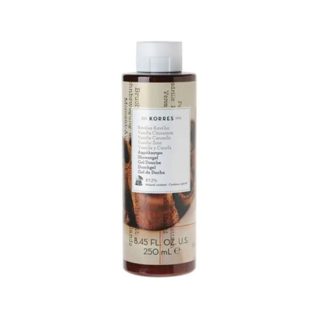 KORRES - Vanilla Cinnamon Shower Gel - Βανίλια Κανέλα Αφρόλουτρο 250ml