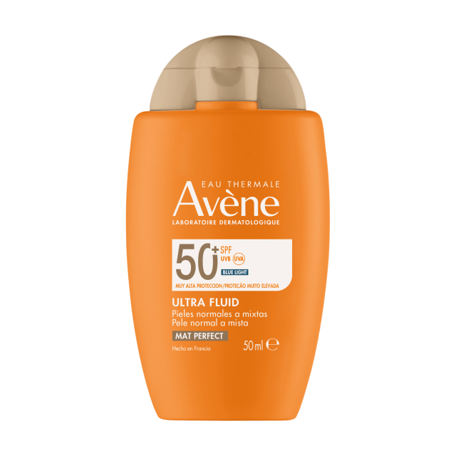 AVENE - Eau Thermale Ultra Fluid Perfecteur Αντηλιακό Προσώπου Με Χρώμα SPF50+ 50ml