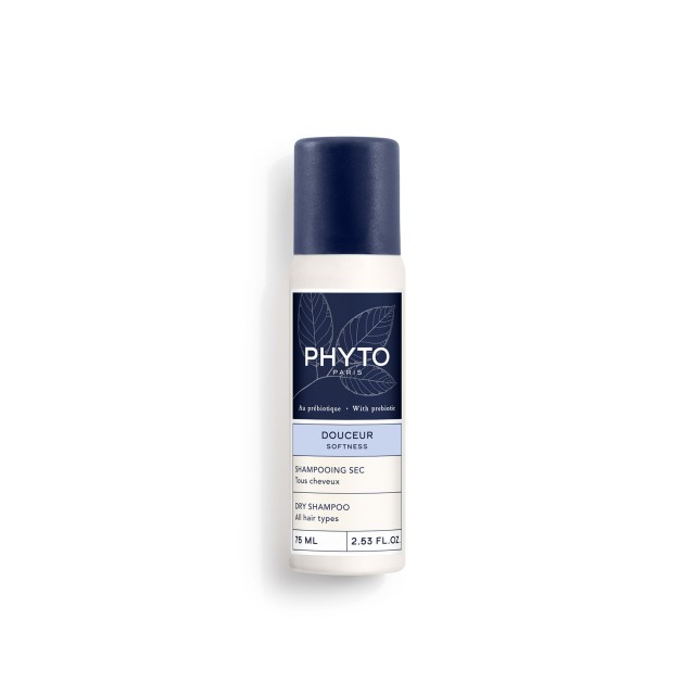 PHYTO - Douceur Softness Dry Shampoo Ξηρό Σαμπουάν για Καθημερινή Περιποίηση 75ml