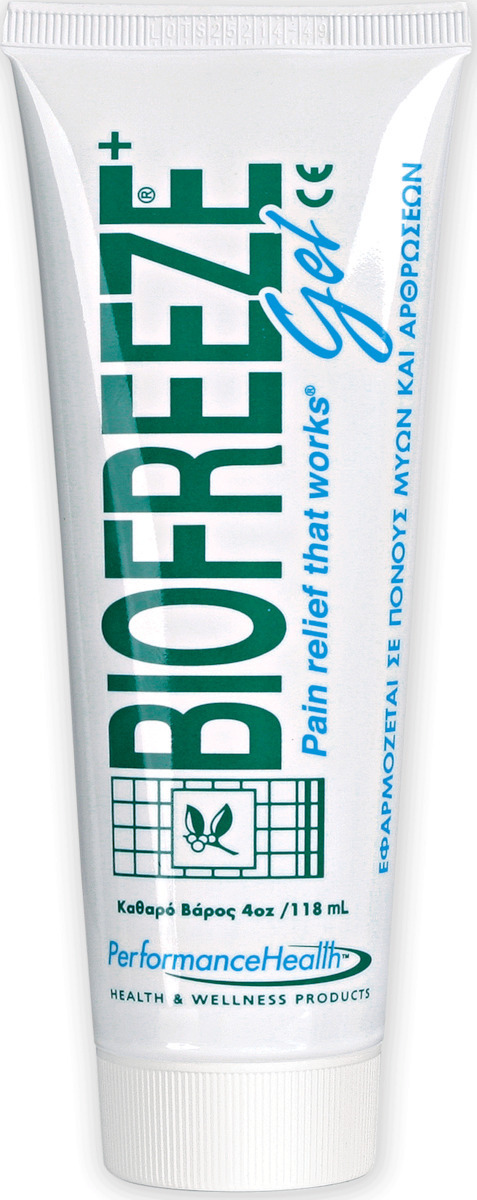 BIOFREEZE - Gel Αναλγητικό Gel για Μυαλγίες 118ml