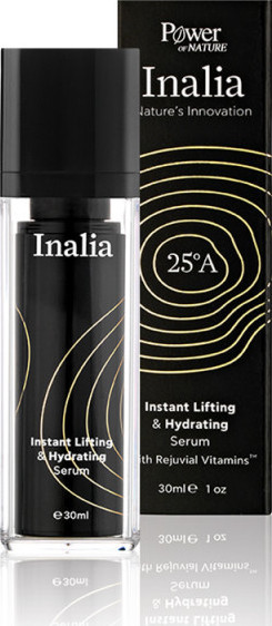 POWER HEALTH - Inalia Instant Lifting & Hydrating Serum Ενυδατικός & Αντιγηραντικός Ορός Προσώπου με Άμεση Αίσθηση Lifting 30ml