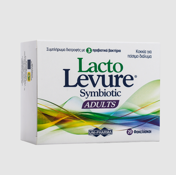 UNI-PHARMA - Lacto Levure Symbiotic Adults 20 Φακελίσκοι