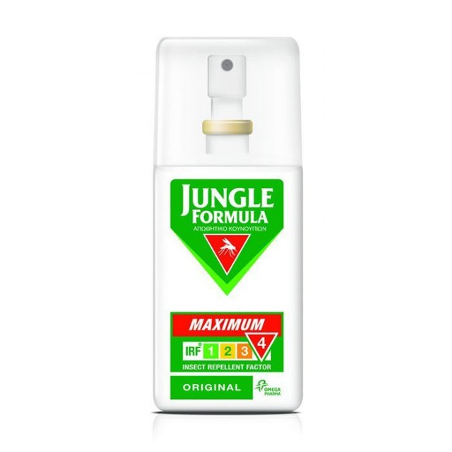 JUNGLE FORMULA - Αντικουνουπικό σπρέϋ Maximum Soft Care IRF 4 Spray 75ml