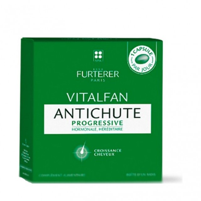 RENE FURTERER - Vitalfan Antichutes Progressive Φόρμουλα Καταπολέμησης της Προοδευτικής Τριχόπτωσης 30caps