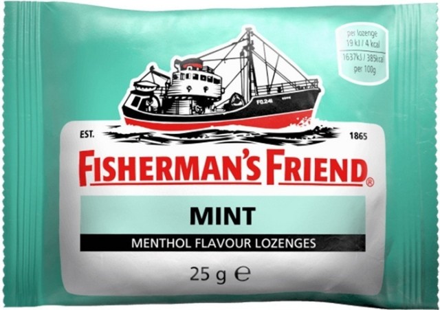 FISHERMANS FRIEND - Mint Καραμέλες Μέντα 25gr