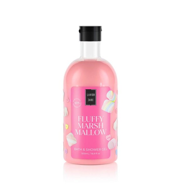 LAVISH CARE - Bath & Shower Gel Flyffy Marshmallow Αφρόλουτρο 500ml