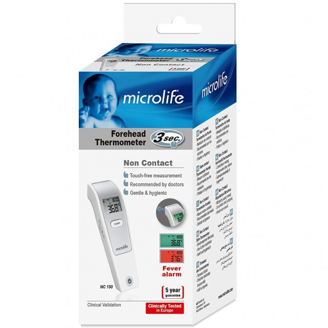 MICROLIFE - Forhead Thermometer 3sec Ηλεκτρονικό Θερμόμετρο Μετώπου NC150