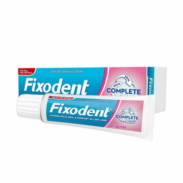 FIXODENT - Complete Original Στερεωτική Κρέμα Τεχνητής Οδοντοστοιχίας, 47gr